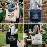  Túi Vải Canvas Tote Quai Đơn – In/Thêu Logo Theo Yêu Cầu 