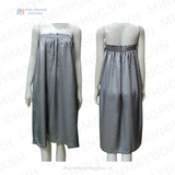  VÁY QUÂY SPA DÀNH CHO KHÁCH MÀU XÁM GHI MAY SẴN 027 