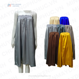  VÁY QUÂY SPA DÀNH CHO KHÁCH MÀU XÁM GHI MAY SẴN 027 