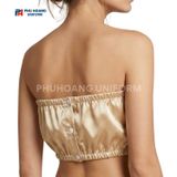  Bộ Quần Áo Quây Spa Cho Khách Màu Vàng Kim 