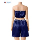  Bộ Quần Áo Quây Spa Cho Khách Màu Xanh Đen 