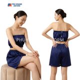  Bộ Quần Áo Quây Spa Cho Khách Màu Xanh Đen 