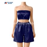  Bộ Quần Áo Quây Spa Cho Khách Màu Xanh Đen 