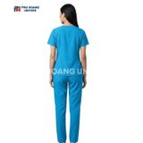  Bộ Spa Cổ Tim Màu Xanh Sáng 