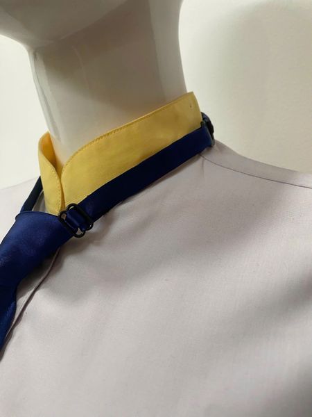 Cà Vạt Thắt Sẵn Màu Xanh