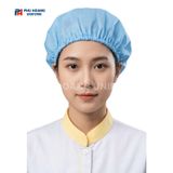  Nón Vải Lưới Trùm Tóc Màu Xanh 