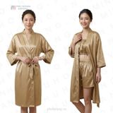  ÁO CHOÀNG SPA PHI LỤA VÀNG ĐỒNG 