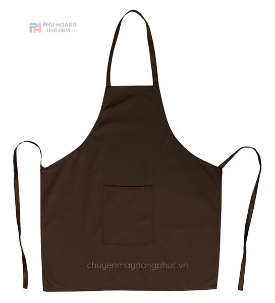 Tạp Dề Màu Nâu Không Tăng Đưa