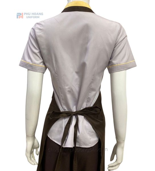 Tạp Dề Màu Nâu Không Tăng Đưa