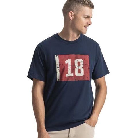 38873 Áo FJ 18 Flag Tee Navy