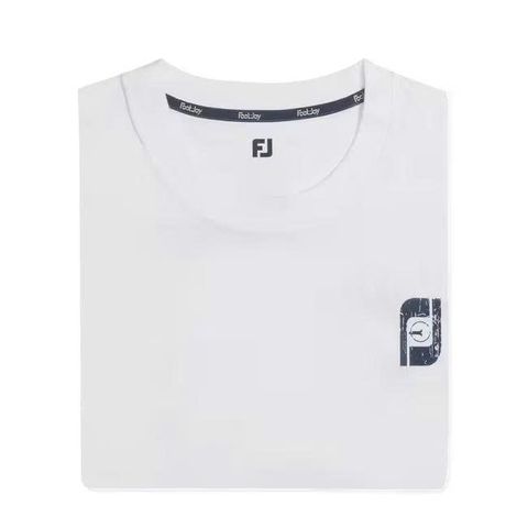 38871 Áo FJ Wooden Tee Sign White