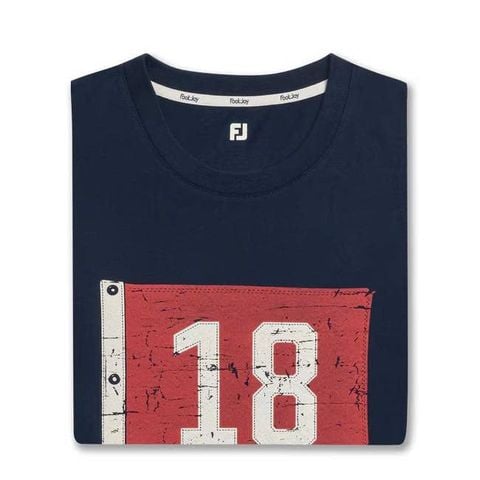 38873 Áo FJ 18 Flag Tee Navy