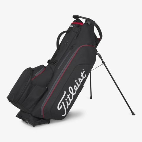 TB25SX6A-006 Túi gậy Titleist HYBRID 5 ASIA BLACK/BLACK/RED
