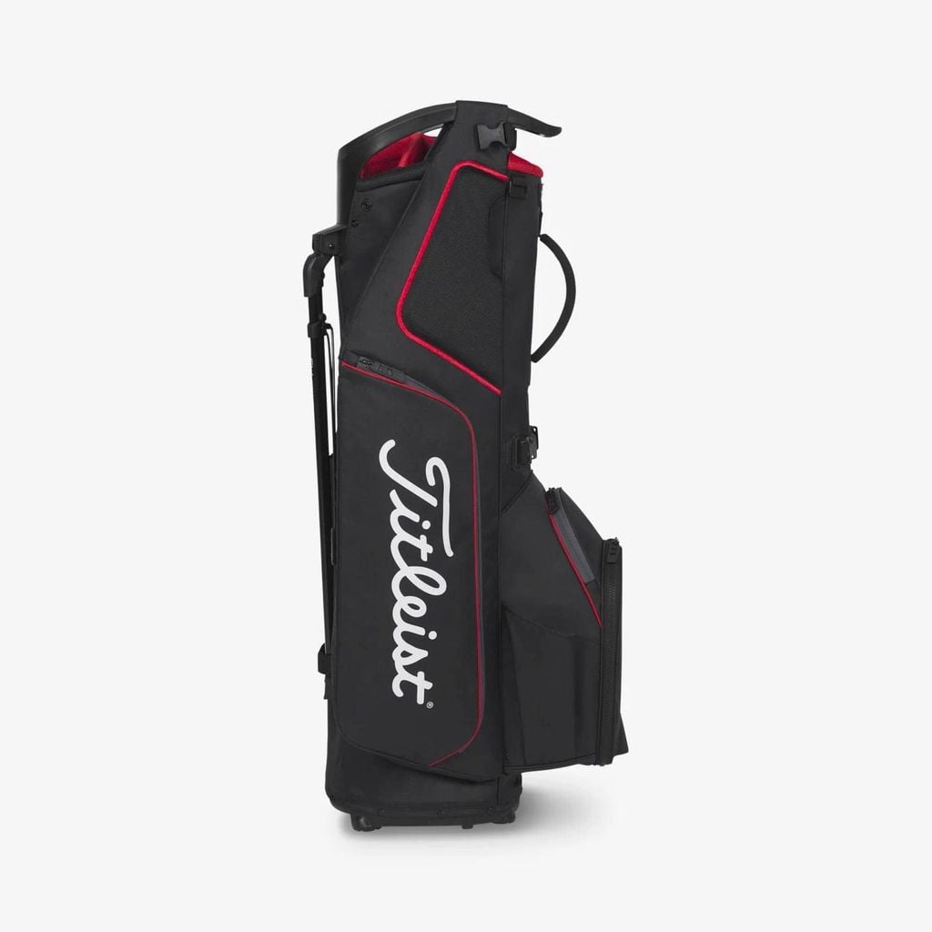 TB25SX6A-006 Túi gậy Titleist HYBRID 5 ASIA BLACK/BLACK/RED