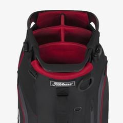 TB25SX6A-006 Túi gậy Titleist HYBRID 5 ASIA BLACK/BLACK/RED