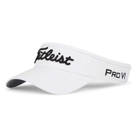 TH25VTP-10 Mũ Titlest TOUR PERFORMANCE VISOR WHT/BLK