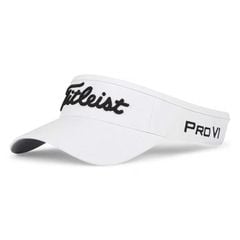 TH25VTP-10 Mũ Titlest TOUR PERFORMANCE VISOR WHT/BLK