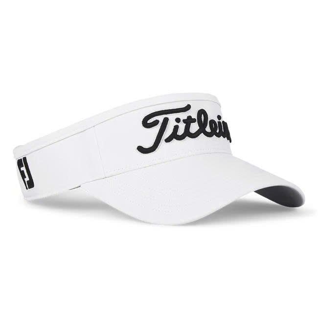 TH25VTP-10 Mũ Titlest TOUR PERFORMANCE VISOR WHT/BLK