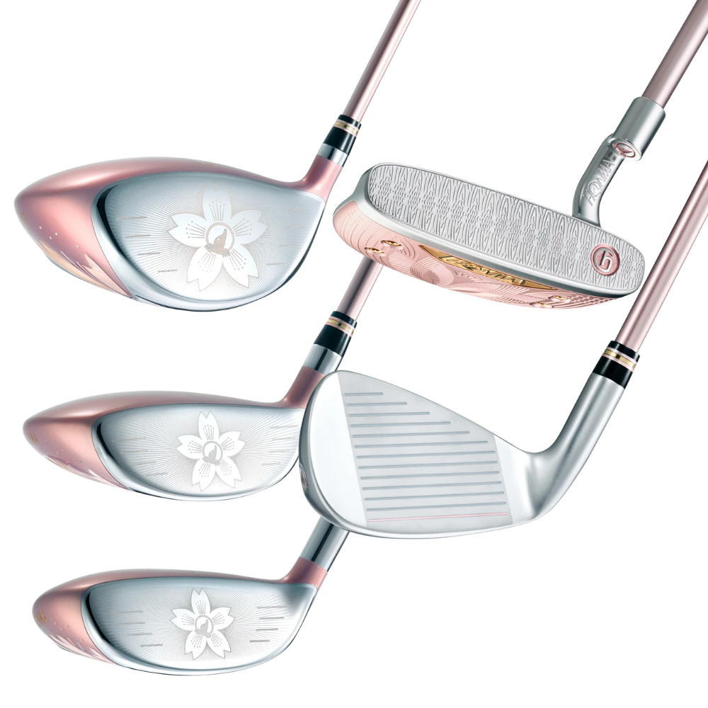 Bộ Fullset Honma Sakura Dance ver2 Flex L (Gồm: Dri 11'5, gỗ 3, gỗ 5, U22, Iron 6-11/S + 1 putter & túi gậy) LMT