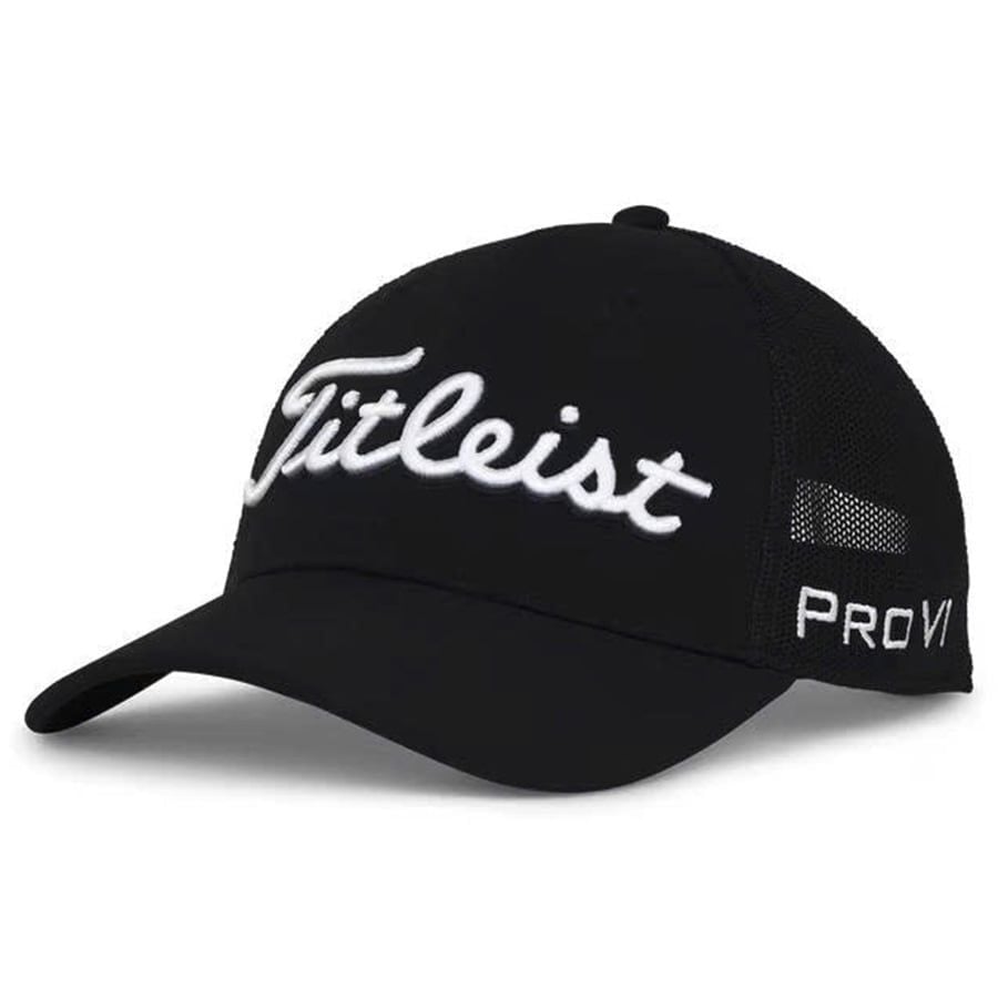 TH25ATPM-01 Mũ TT TOUR PERFORMANCE MESH BLK/WHT