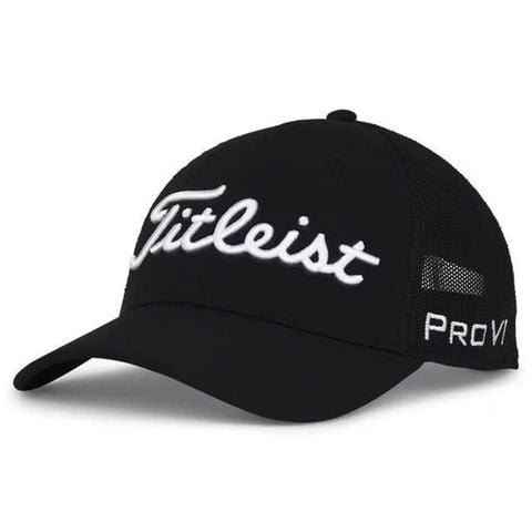 TH25ATPM-01 Mũ TT TOUR PERFORMANCE MESH BLK/WHT
