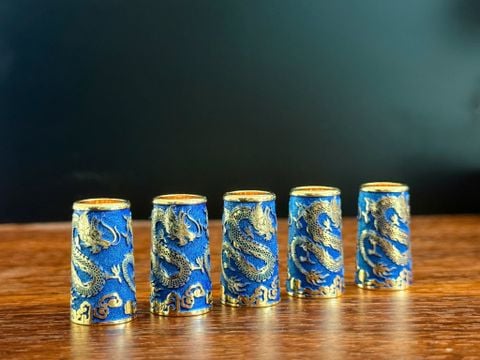 Ferrule Sasquach Gold Dragon Blue Long