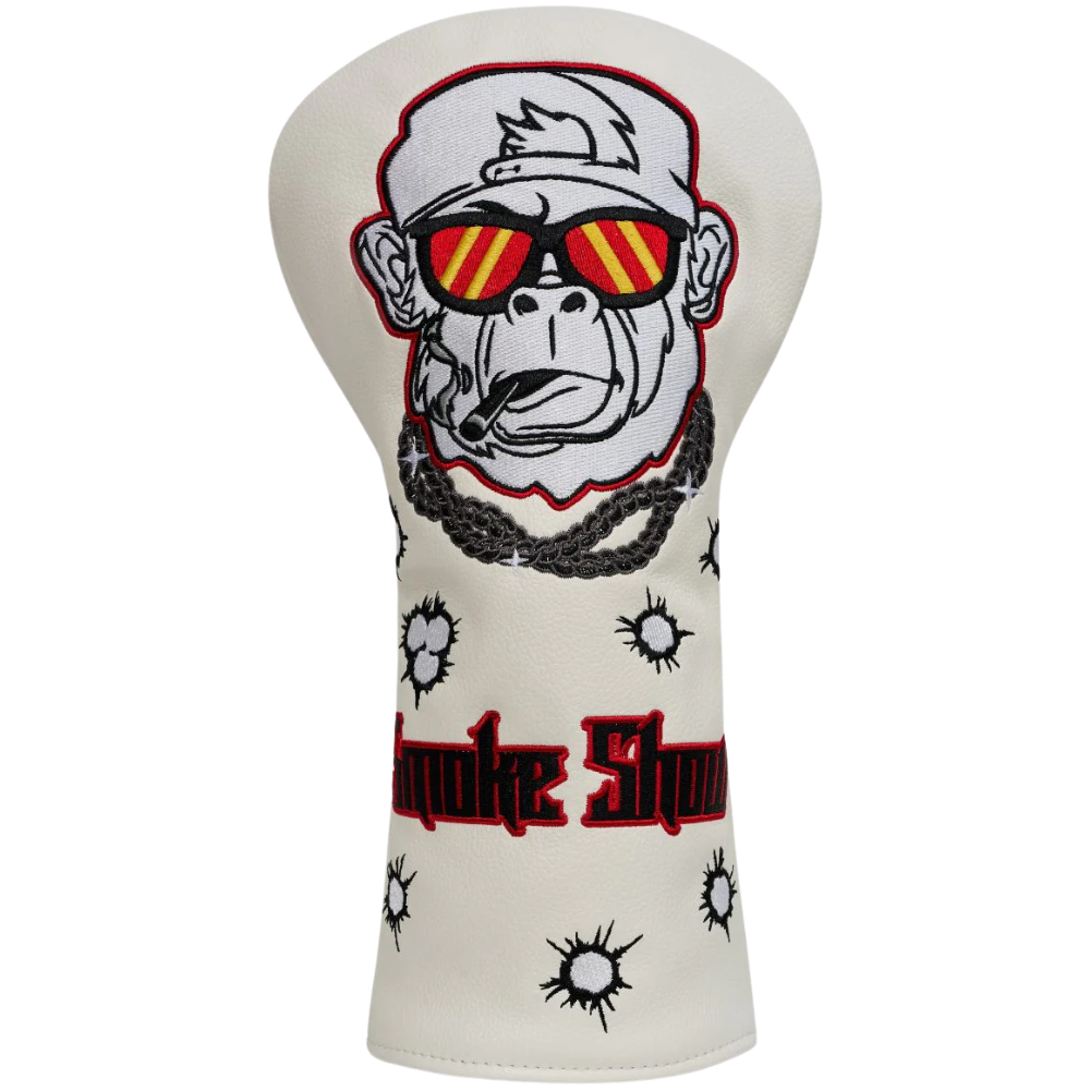 Cover Driver Skins Golf Smoke Show White