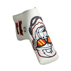 Cover Putter Skins Golf Blade Smoke Show White