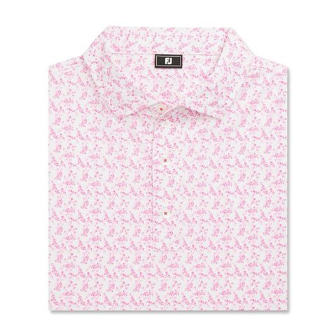 37449 Áo FJ Vintage Floral Lisle