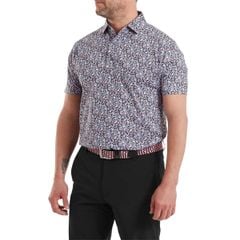39451 Áo FJ Meadow Print Lisle