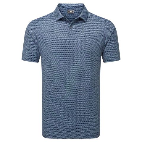 37447 Áo FJ Modernist Geo Pique