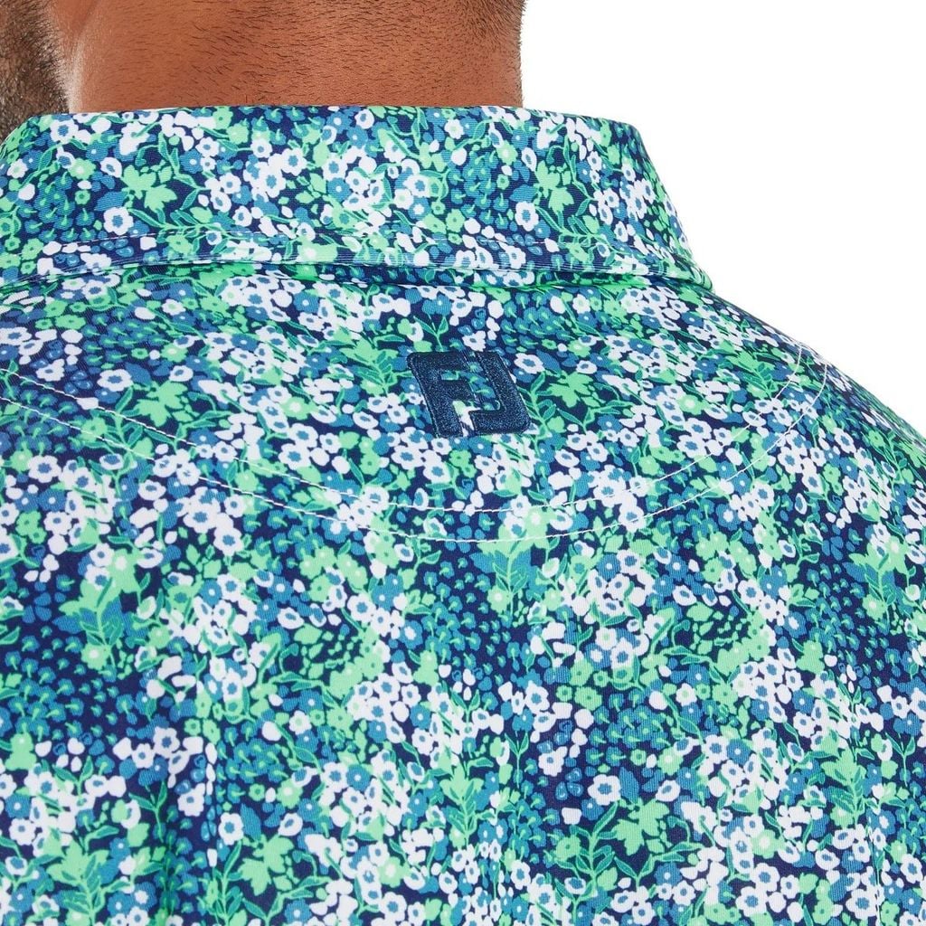 37461 Áo FJ Garden Print Lisle