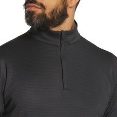 37493 Áo FJ Tonal Deco Diamond Quarter Zip Midlayer