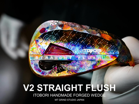Đầu gậy Wedge Itobori Straight Flush V2 Burning Copper
