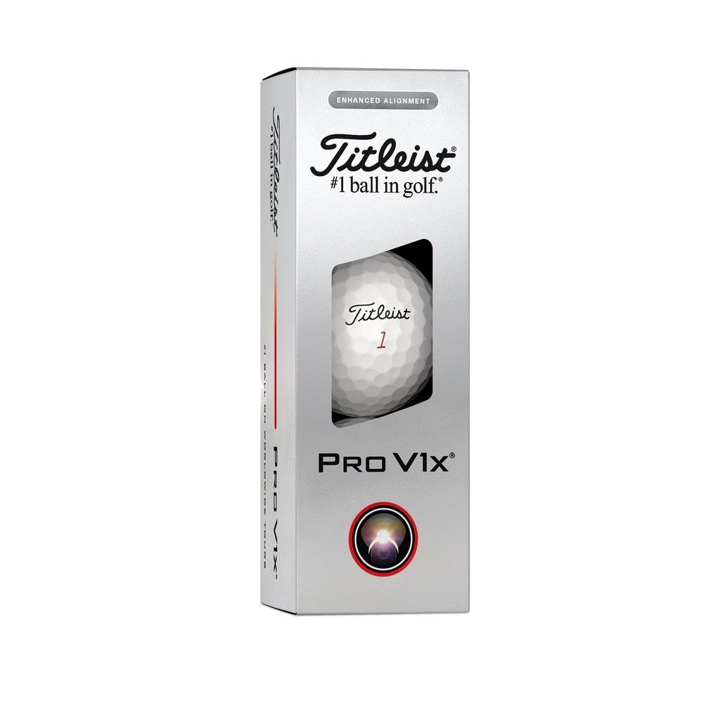 T2049S-EA Bóng Titleist 25 PRO V1X ENHANCED ALIGNMENT( Thỏi )