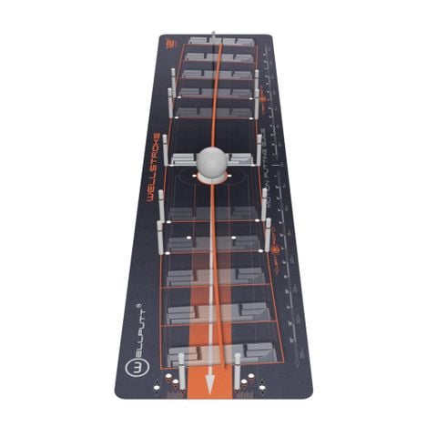 Thảm Tập Well Stroke Arc 12 Orange