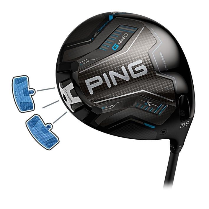 G440KATJD10.5S Gậy Driver Ping G440 K 10.5 ALTA J CB BLUE D