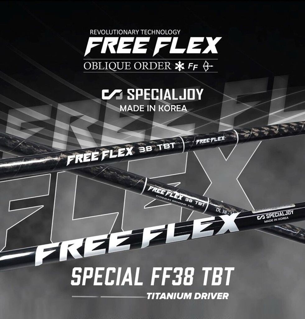 Shaft Driver FreeFlex FF38 TBT Carbon/Titanium 3.0