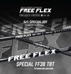 Shaft Driver FreeFlex FF38 TBT Carbon/Titanium 3.0