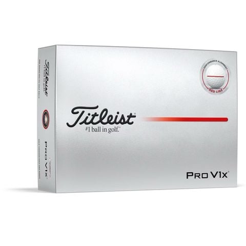 T2049S-PAR Bóng Titleist 25 PRO V1X PERFRM ALGN RED ( Thỏi )