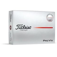 T2049S-PAR Bóng Titleist 25 PRO V1X PERFRM ALGN RED ( Thỏi )