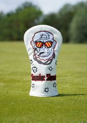 Cover Driver Skins Golf Smoke Show White