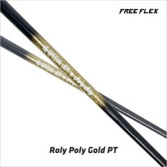 Shaft Putter Free Flex Roly Poly Gold