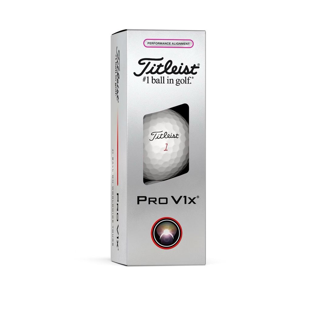 T2049S-PAP Bóng Titleist 25 PRO V1X PERFRM ALGN PINK ( Thỏi )
