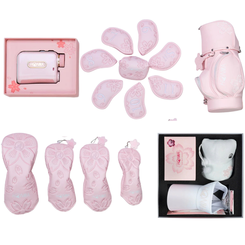 Bộ Fullset Honma Sakura Dance ver2 Flex L (Gồm: Dri 11'5, gỗ 3, gỗ 5, U22, Iron 6-11/S + 1 putter & túi gậy) LMT