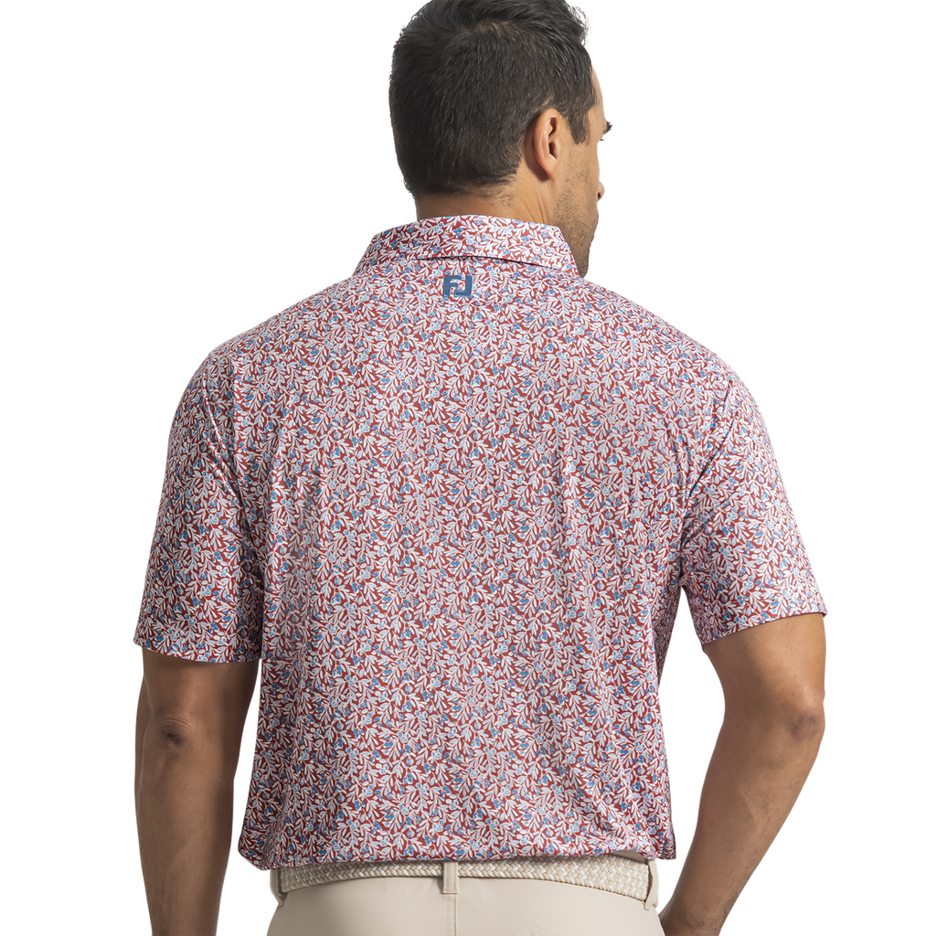 39449 Áo FJ Meadow Print Lisle