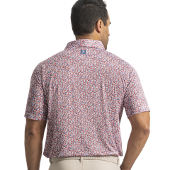39449 Áo FJ Meadow Print Lisle