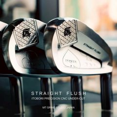 Đầu gậy Iron Itobori Straight Flush Pocket Cavity Chrome Satin