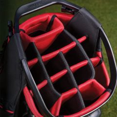 TB25SX14A-02 Túi gậy Titleist HYBRID 14 ASIA BLACK/GRAPHITE