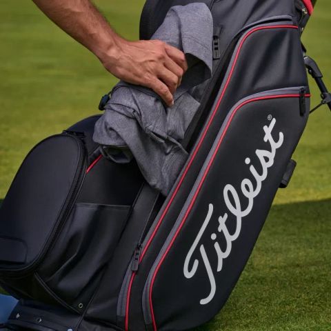 TB25SX14A-02 Túi gậy Titleist HYBRID 14 ASIA BLACK/GRAPHITE